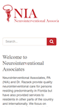 Mobile Screenshot of aneurysmdoctor.com